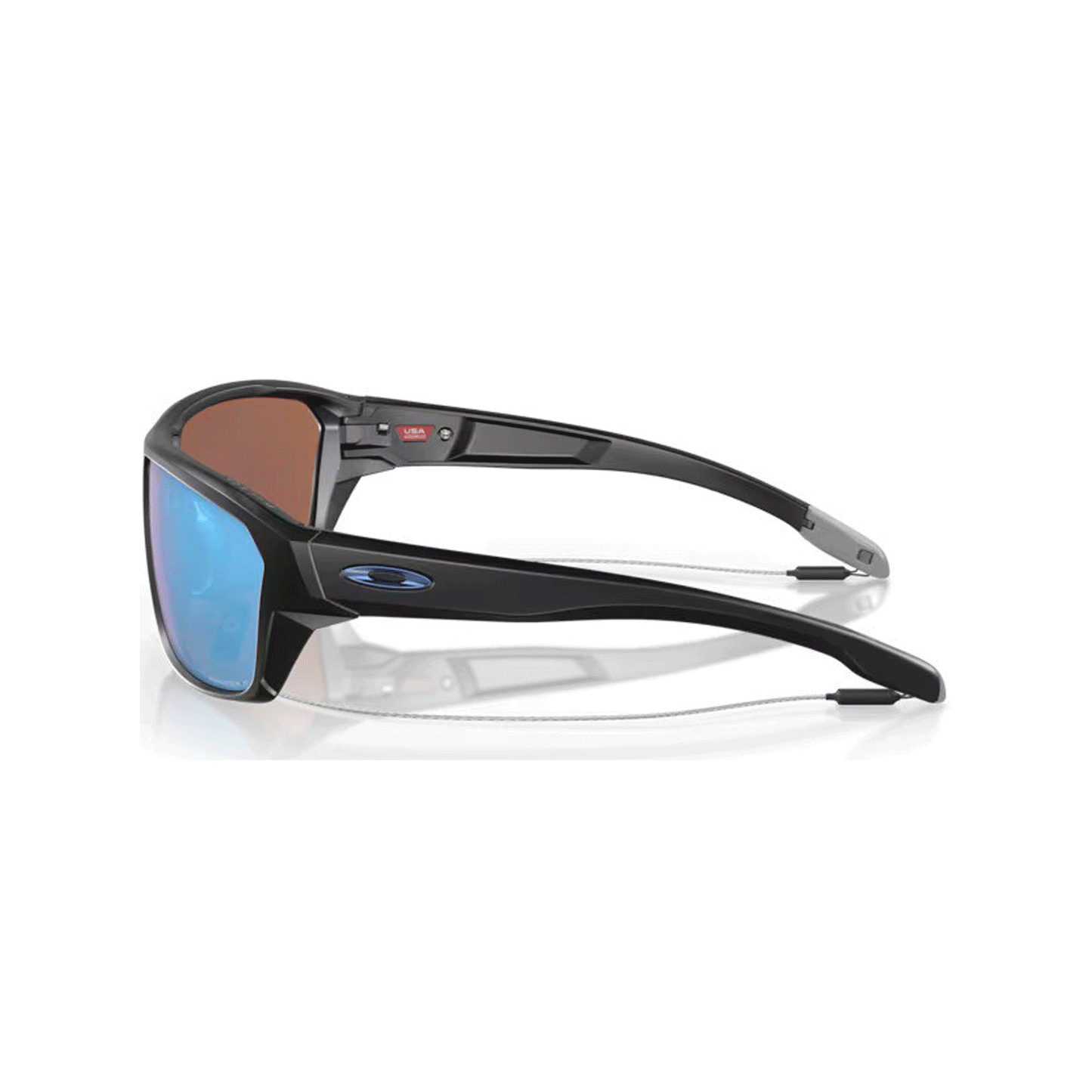 Oakley - Split Shot Sunglasses - Matte Black/Prizm Deep Water Polarized