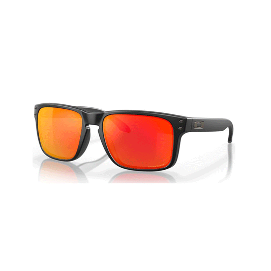 Oakley - Holbrook Sunglasses - Matte Black/Prizm Ruby