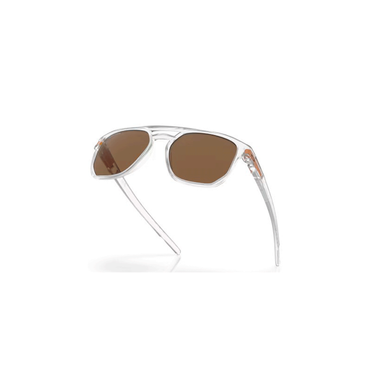 Oakley - Latch Beta Sunglasses - Matte Clear/Prizm Bronze