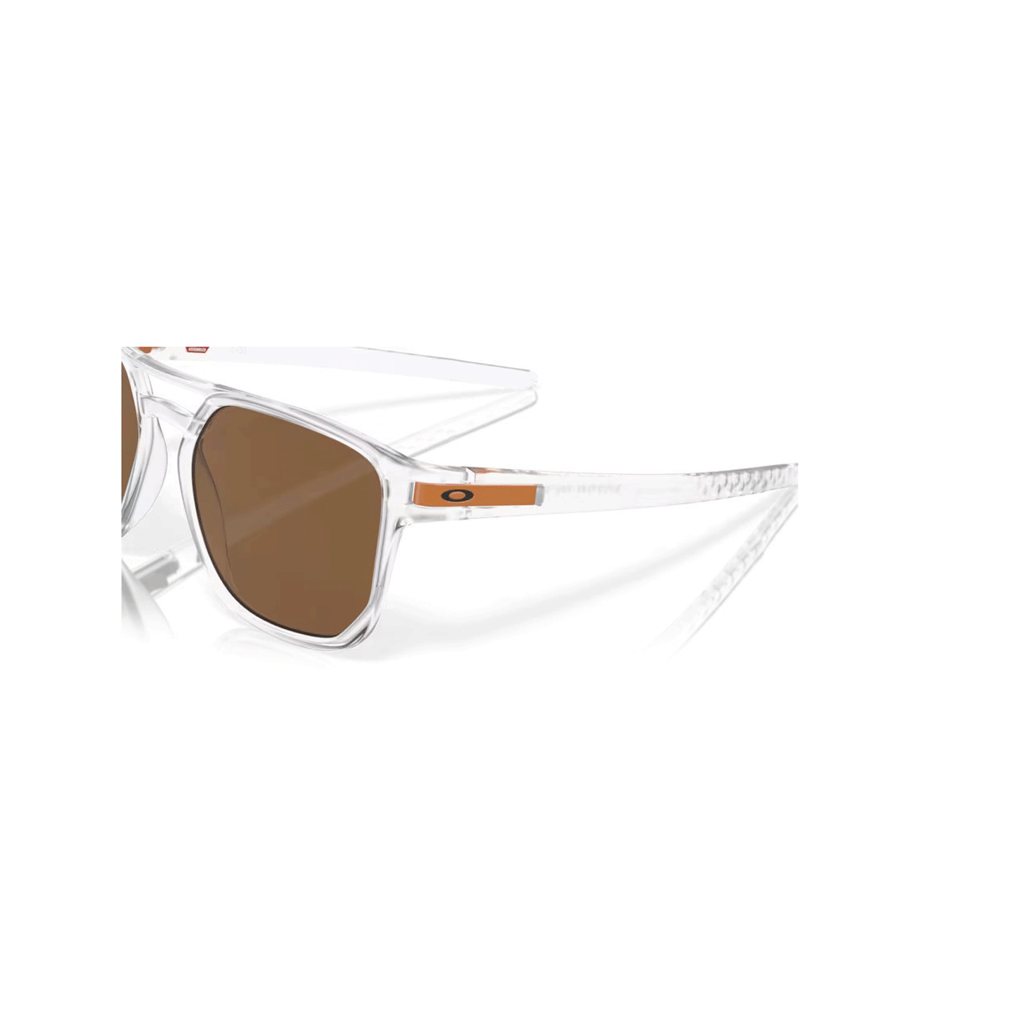 Oakley - Latch Beta Sunglasses - Matte Clear/Prizm Bronze