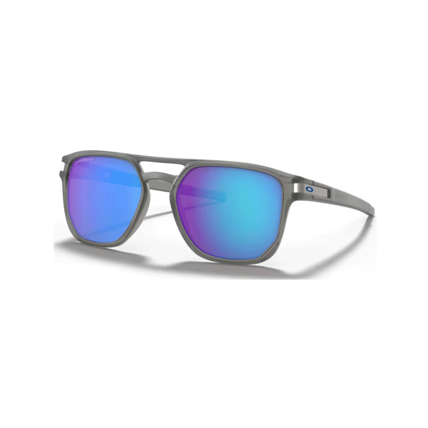 Oakley - Latch Beta Sunglasses - Matte Grey Ink/Prizm Sapphire Polarized