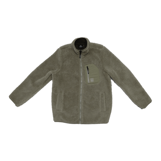 Volcom - Muzzer Fuzzar Zip Fleece - Green Tea