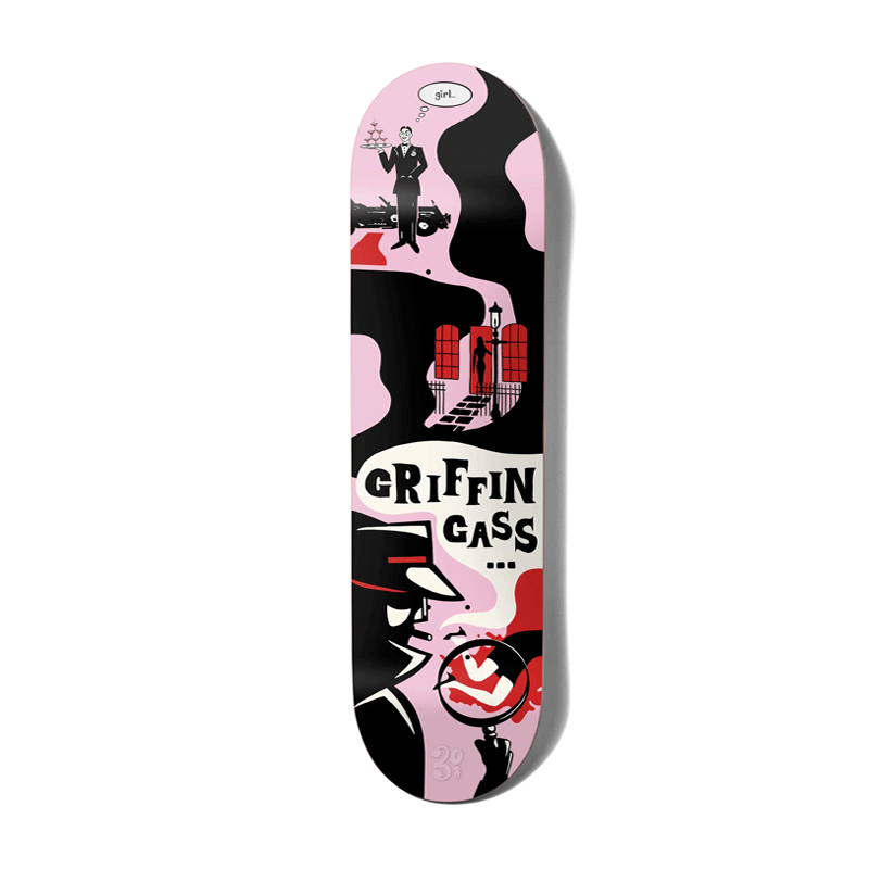 Girl - Griffin Gass Mystery Noir One Off Deck - 8.5"