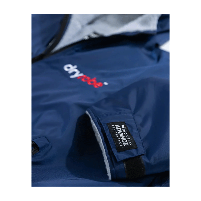 Dryrobe - Advanced Long Sleeve V3 - Navy Blue/Grey