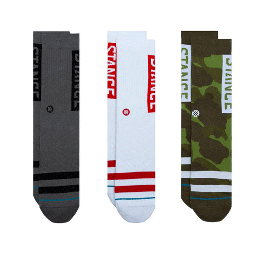 Stance - The OG 3 Pack Socks - Camo