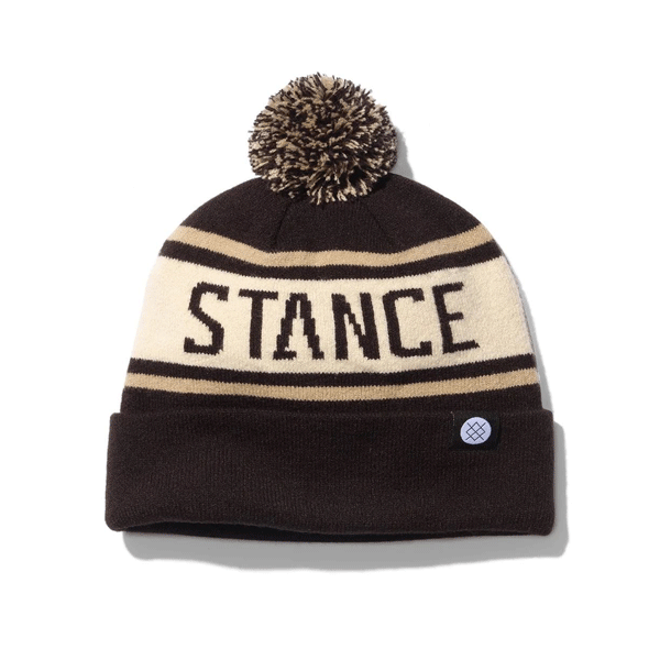 Stance - OG Pom Beanie - Black/White