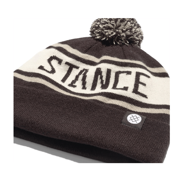 Stance - OG Pom Beanie - Black/White