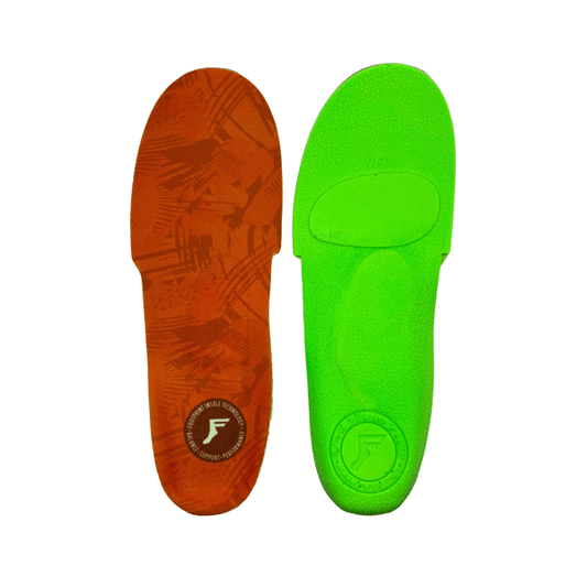 Footprint - Kingfoam Orthotic Insoles - Orange Camo