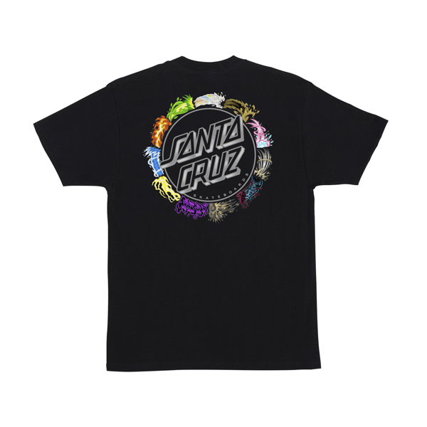 Santa Cruz - Pokemon Power Dot T-Shirt - Black