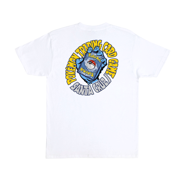Santa Cruz - Pokemon TCG Hand T-Shirt - White