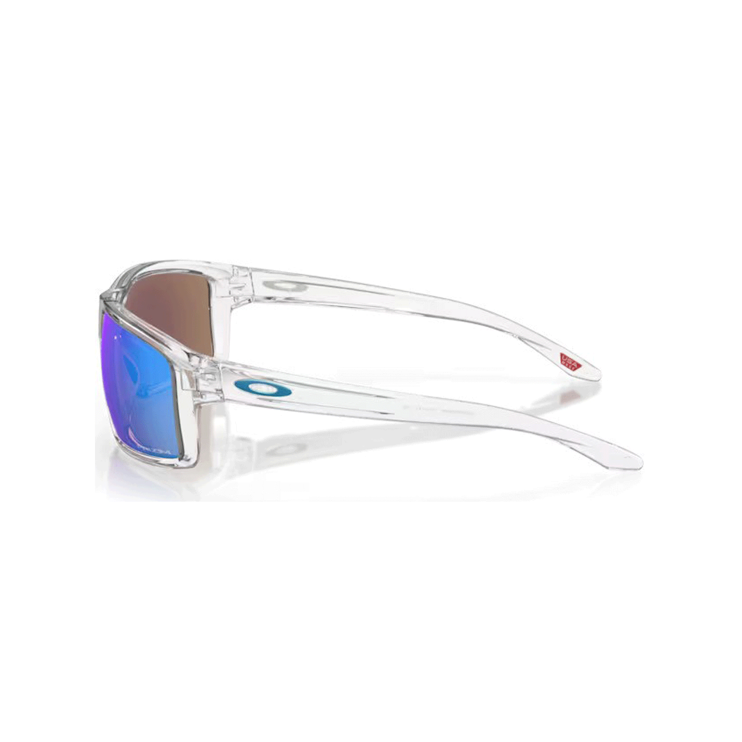 Oakley - Gibston Sunglasses - Polished Clear/Prizm Sapphire