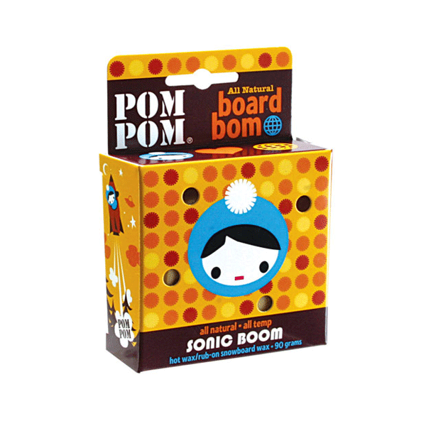 Pom Pom - Sonic Boom Board Bom Snowboard Wax - All Temp