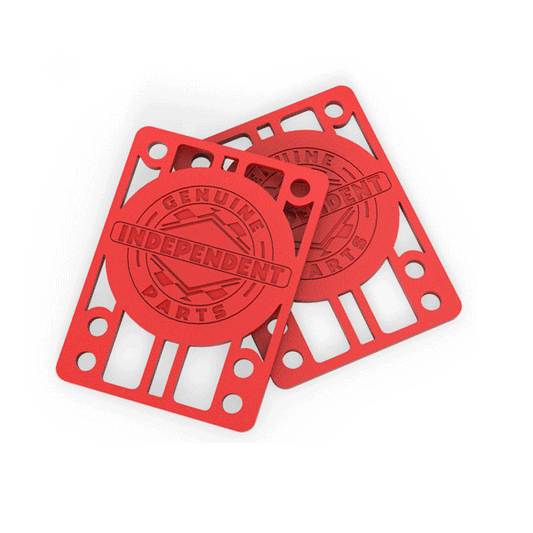 Independent - Riser Pads 1/8" - Red