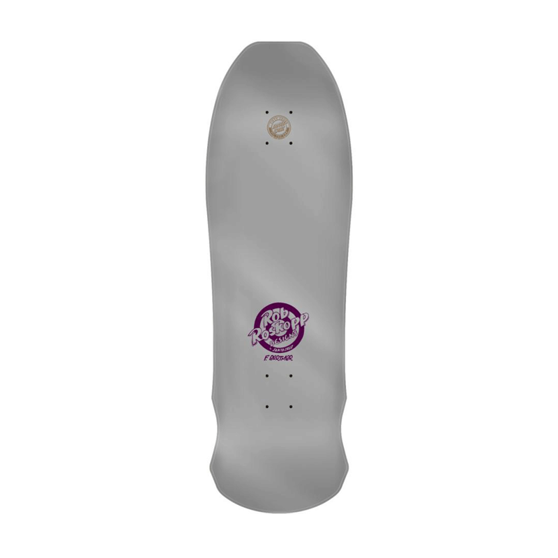 Santa Cruz - Roskopp Reissue Florian Deck Grey/Purple - 9.5"