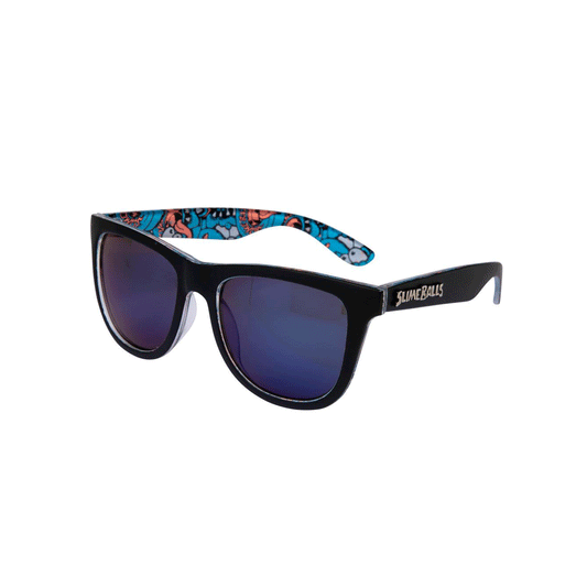 Santa Cruz - Slime Balls Insider Sunglasses - Black/Blue