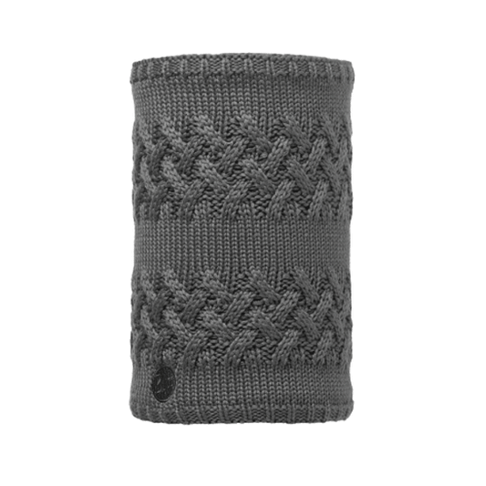 Buff - Savva Knitted Neckwarmer - Castlerock/Grey
