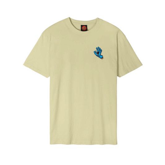 Santa Cruz - Screaming Hand T-Shirt - Faded Khaki