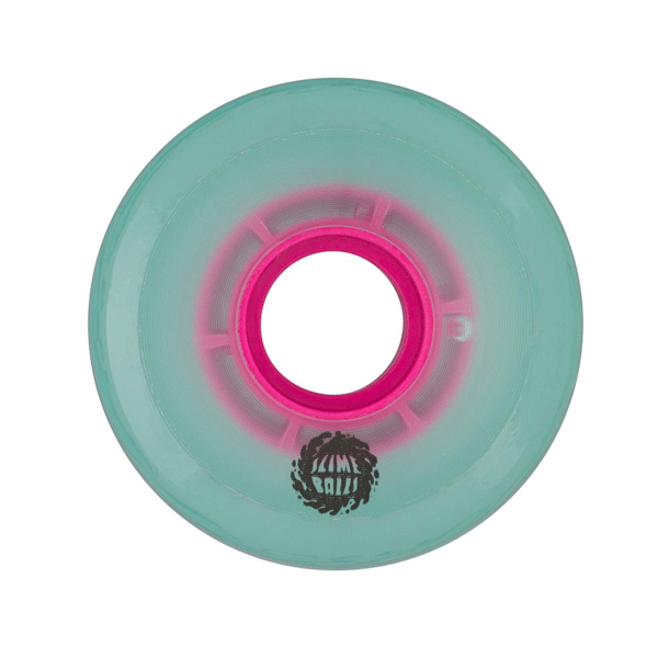 Slime Balls - OG Slime Chrome 78a Trans Green - 60mm