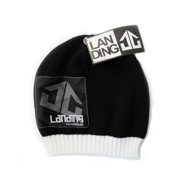 Landing - Soft Beanie Hat - Black SALE