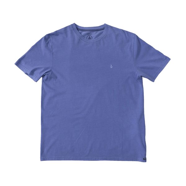 Volcom - Solid Stone EMB T-Shirt - Ballpoint Blue SALE