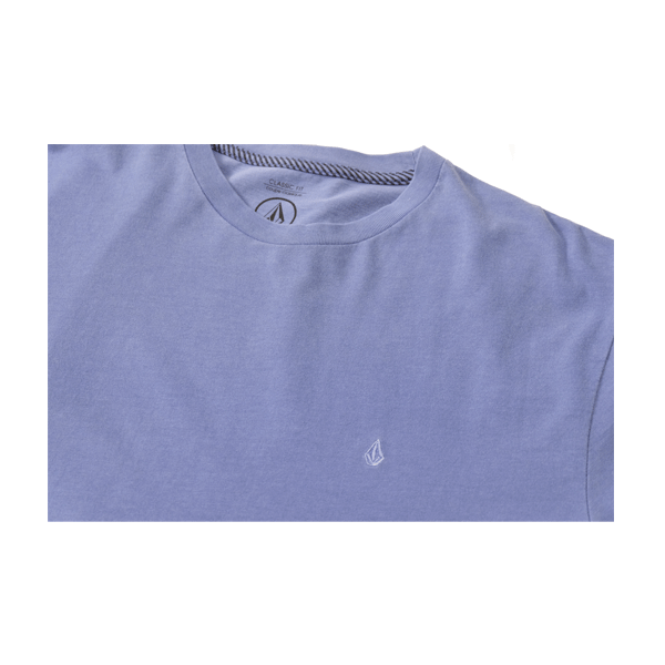 Volcom - Solid Stone EMB T-Shirt - Ballpoint Blue SALE