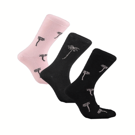 WeSC - Stanie Palm 3 Pack Socks - Misty Rose