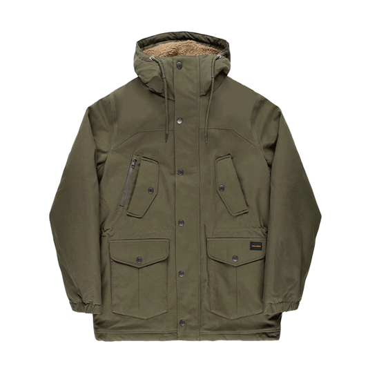 Volcom - Starget Parka Jacket - Military SALE