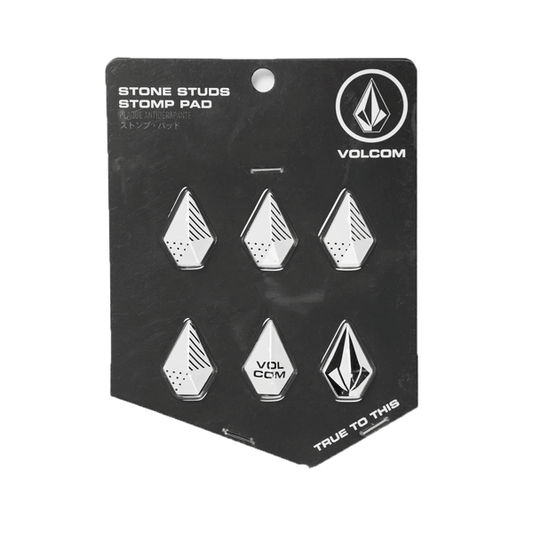 Volcom - Stone Studs Stomp Pads - White NEW FOR 2025