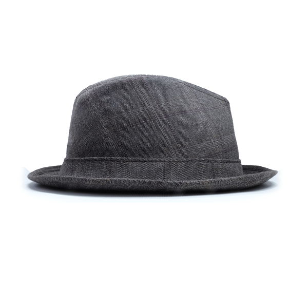 Brixton - Stroll Hat - Grey Plaid