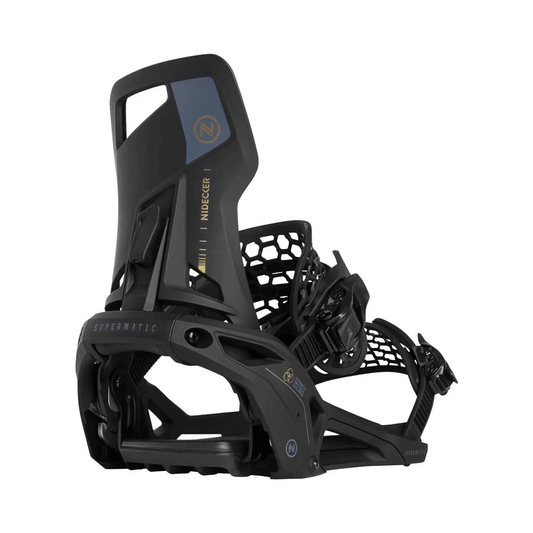 Nidecker - Supermatic Bindings - Black NEW FOR 2025