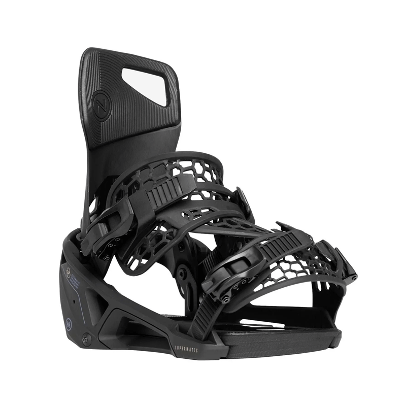 Nidecker - Supermatic Bindings - Black NEW FOR 2025