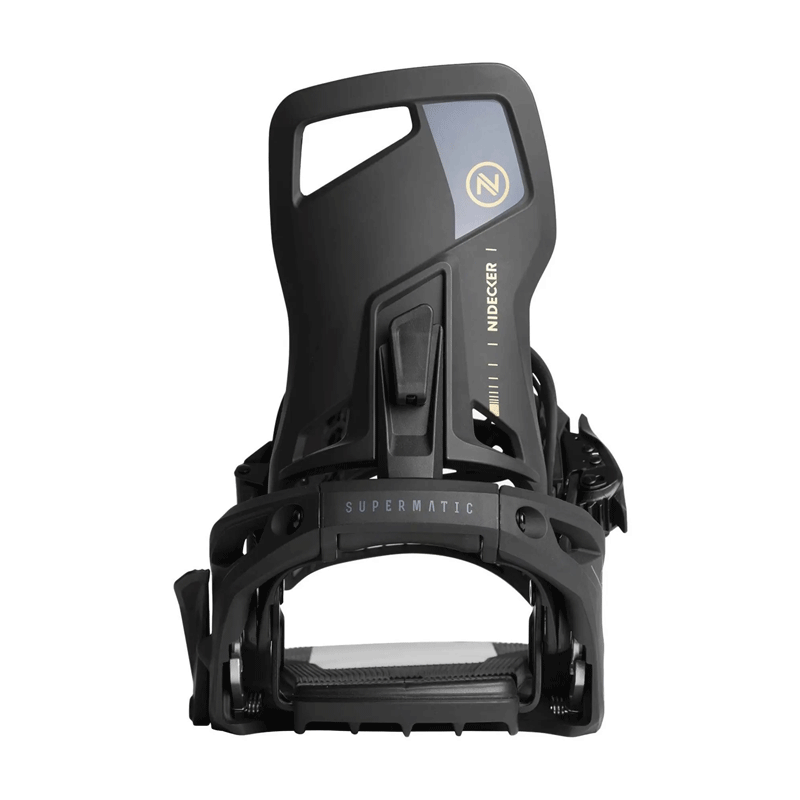 Nidecker - Supermatic Bindings - Black NEW FOR 2025