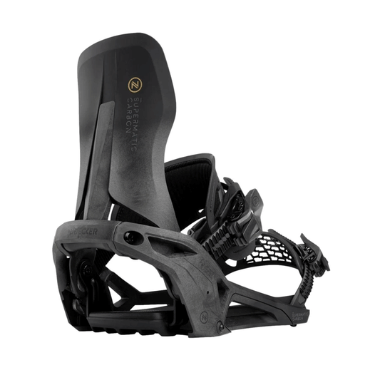 Nidecker - Supermatic Carbon Bindings - Black NEW FOR 2025