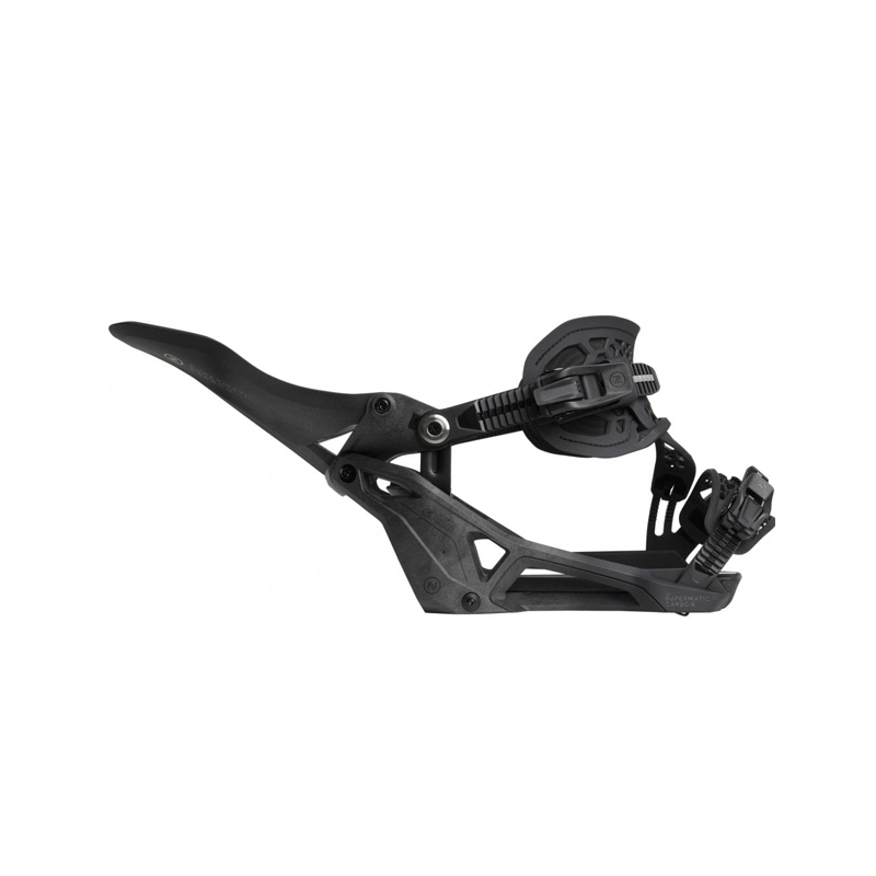 Nidecker - Supermatic Carbon Bindings - Black NEW FOR 2025