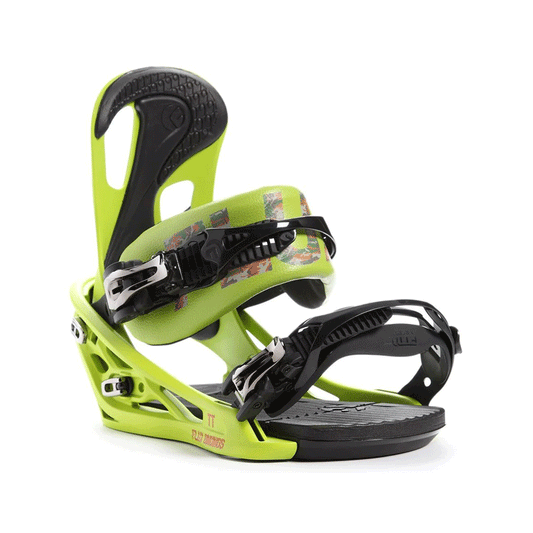 Flux - TT Snowboard Bindings - Lime Green SALE