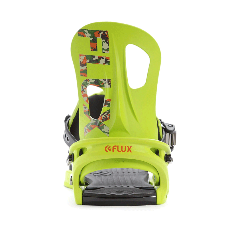 Flux - TT Snowboard Bindings - Lime Green SALE