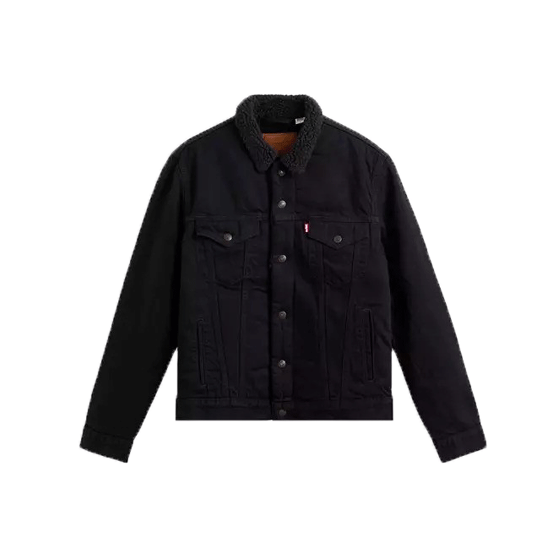 Levi's® Skate - Type 3 Sherpa Trucker Jacket - Black