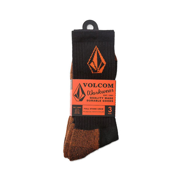 Volcom - Workwear Socks 3 Pack - Black