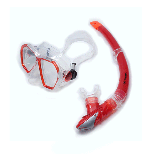 Beuchat - Set Duo + 500 Mask /Snorkel - Red SALE