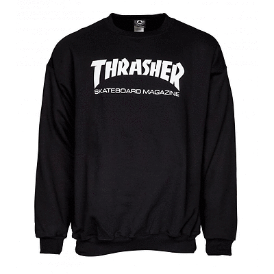 Thrasher Skateboard Magazine - Sweatshirt - Black - Magic Toast