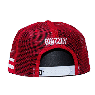 Grizzly - Heritage Outdoor Snapback - Red - Magic Toast