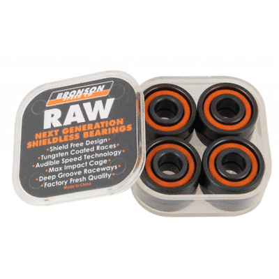 Bronson Speed Co. - Bearings Raw  - (Pk of 8) - Magic Toast