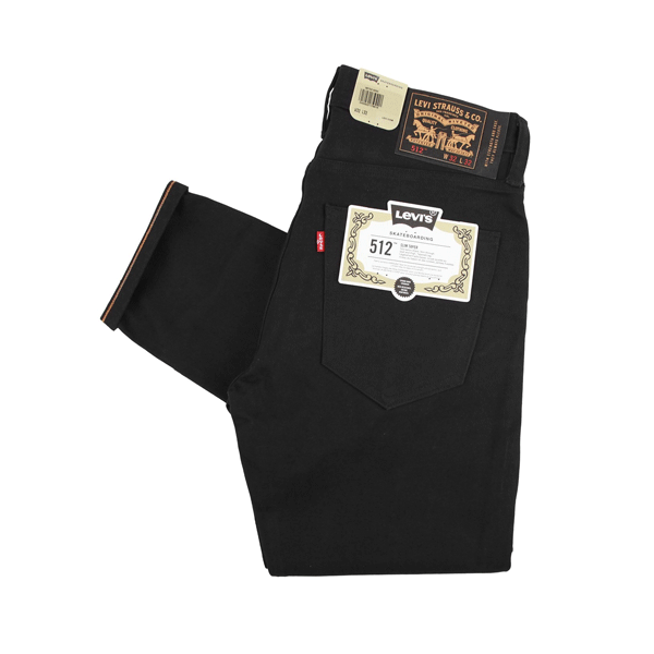 Levis Skateboarding - 512 Slim 5 Pkt SE - Caviar Bull Jeans - Magic Toast