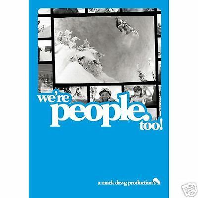 We're People Too - Mack Dawg - Snowboard DVD SALE-Magic Toast