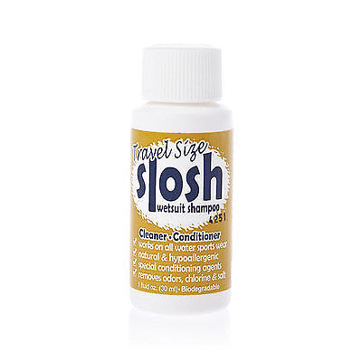 Slosh Wetsuit Shampoo Small size (30ml) Eco Friendly Surf/Dive/Swim/Sea/Water-Magic Toast