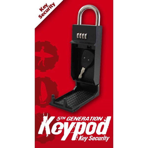 Keypod 5th Generation Key Safe Surf/Water/Lock-Magic Toast