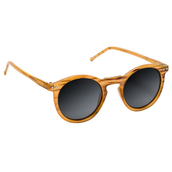 Glassy Sunhaters - TimTim Polarized Sunglasses - Honey Wood-Magic Toast