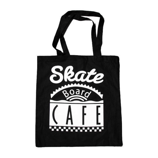 Skateboard Cafe - Diner Logo Tote Bag - Black-Magic Toast
