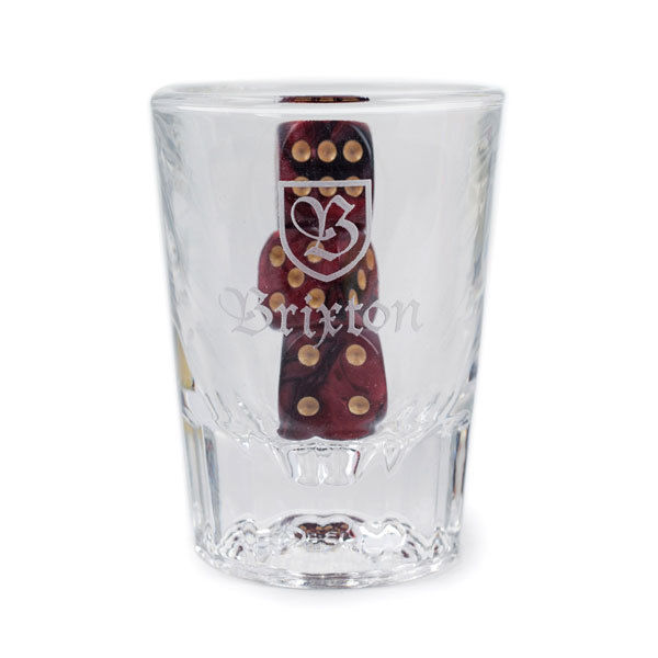 Brixton - Good Times Shot Glass And Dice Set SALE-Magic Toast