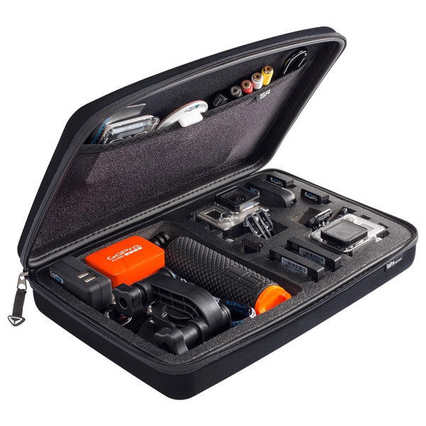 GoPro - POV Sp Gadgets Storage Case Bag Black Large for GoPro-Magic Toast